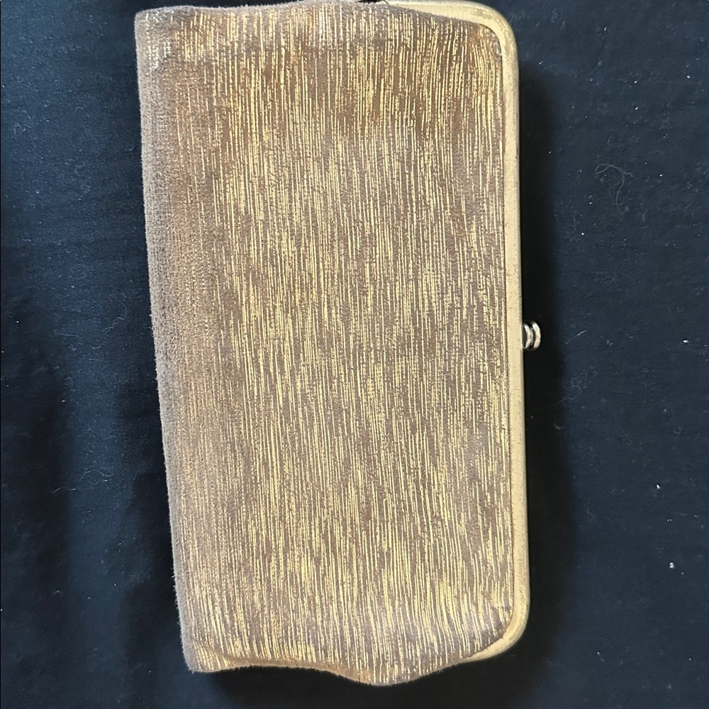 Gold Textured Clutch